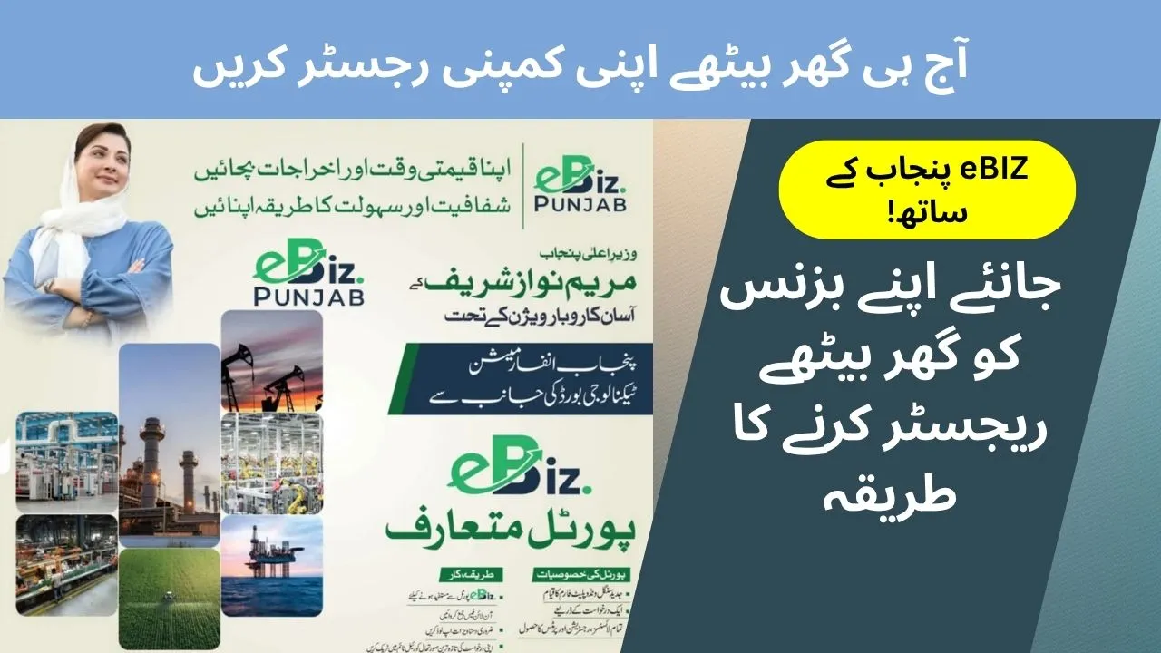 Entrepreneurs using eBIZ Punjab portal by PITB for online business registration and startup facilitation in Punjab, Pakistan
