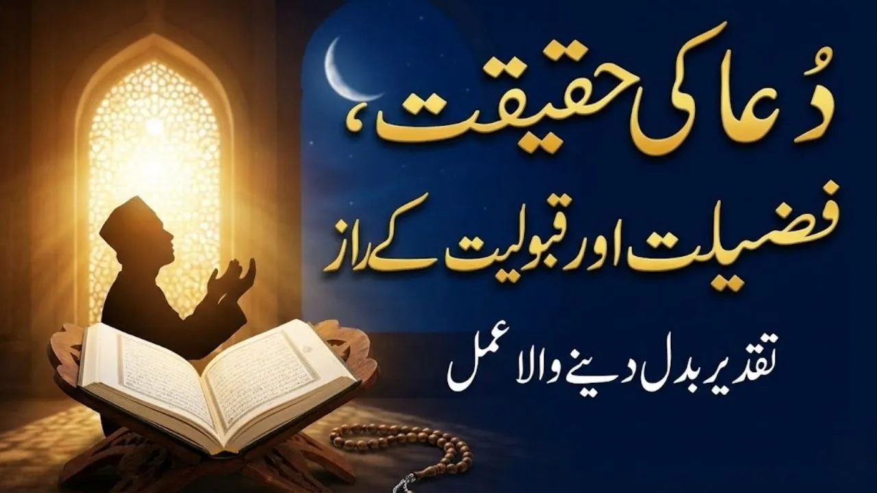 Islam mein dua ki ahmiyat aur qubooliyat ke raaz Qur’an aur Ahadees ki roshni mein